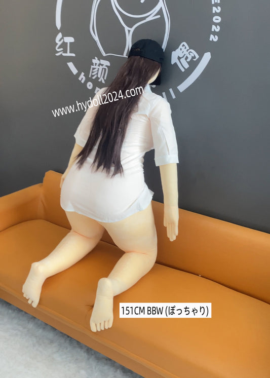 Poupée d'amour en tissu BBW de 151 cm