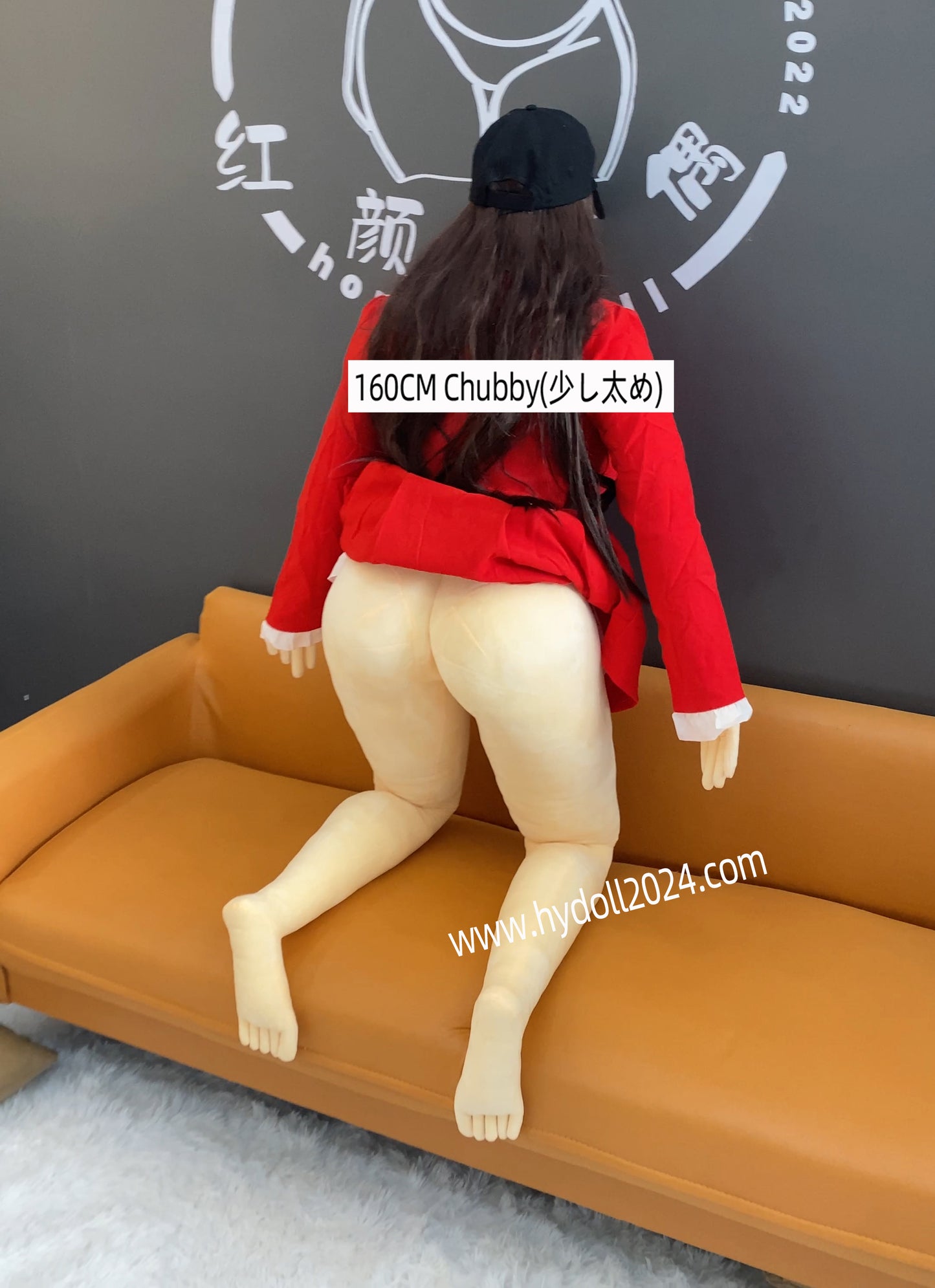 Poupée d'amour potelée de 160 cm