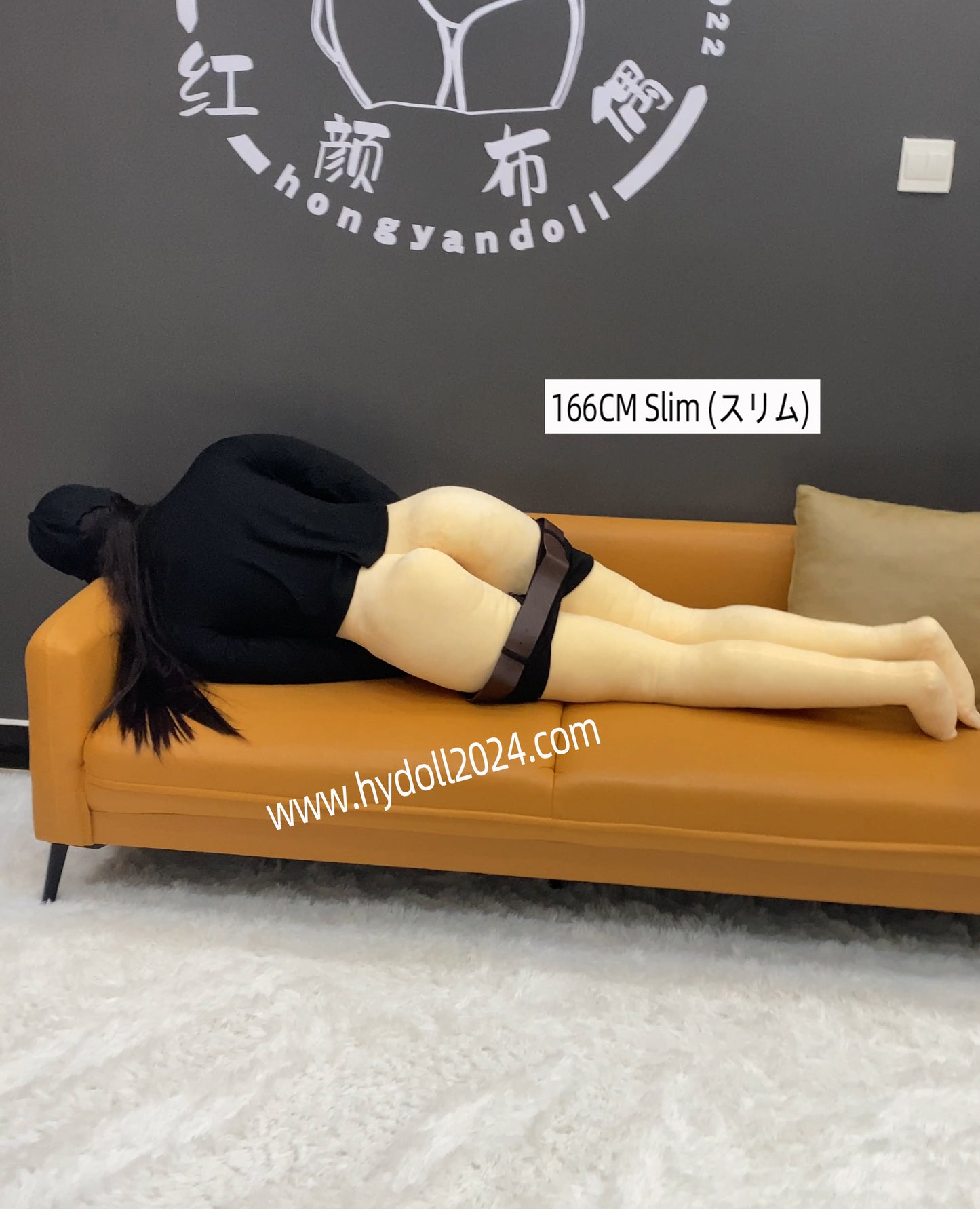 Poupée d'amour mince de 166 cm