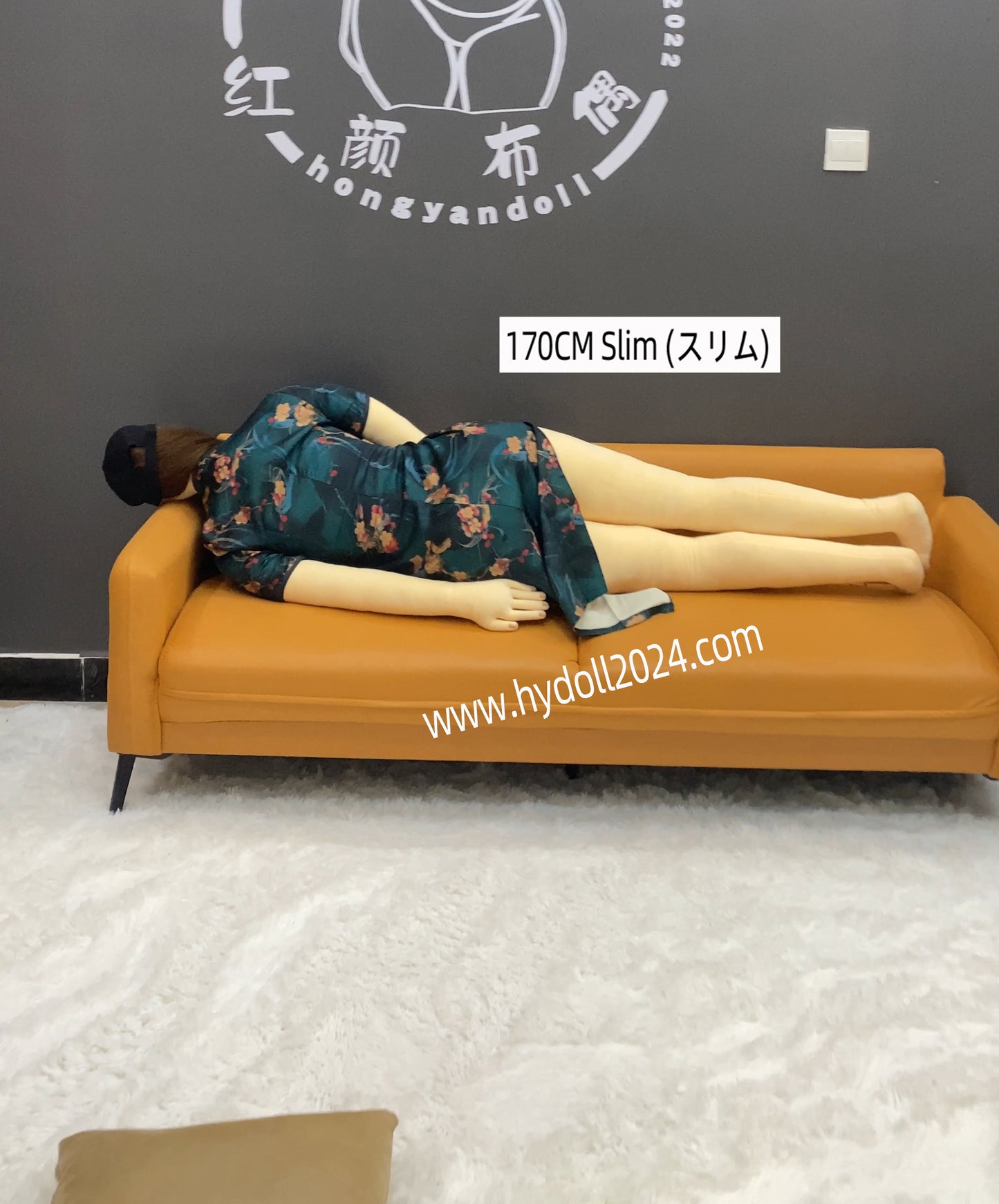 Poupée d'amour mince de 170 cm