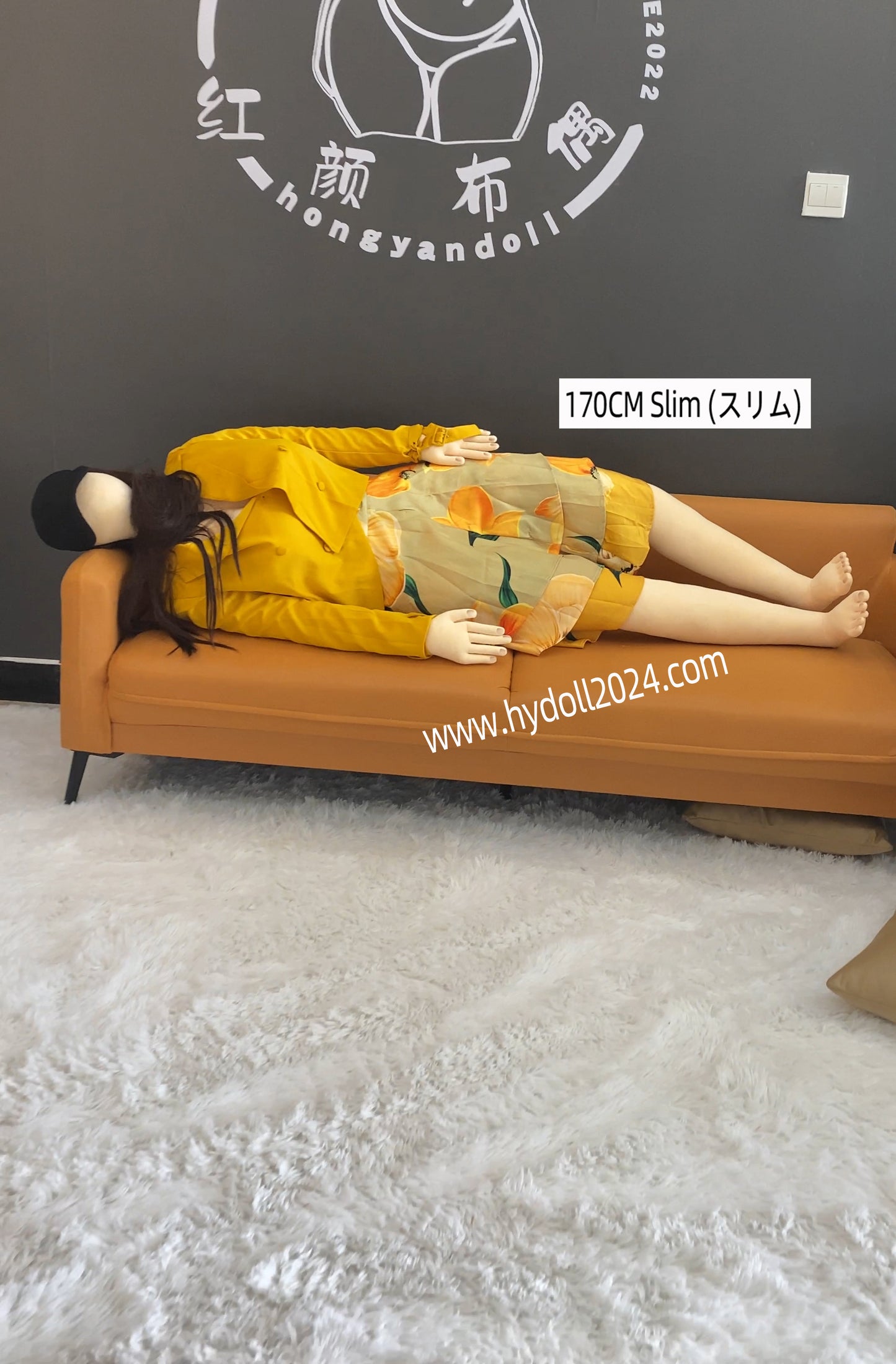 Poupée d'amour mince de 170 cm