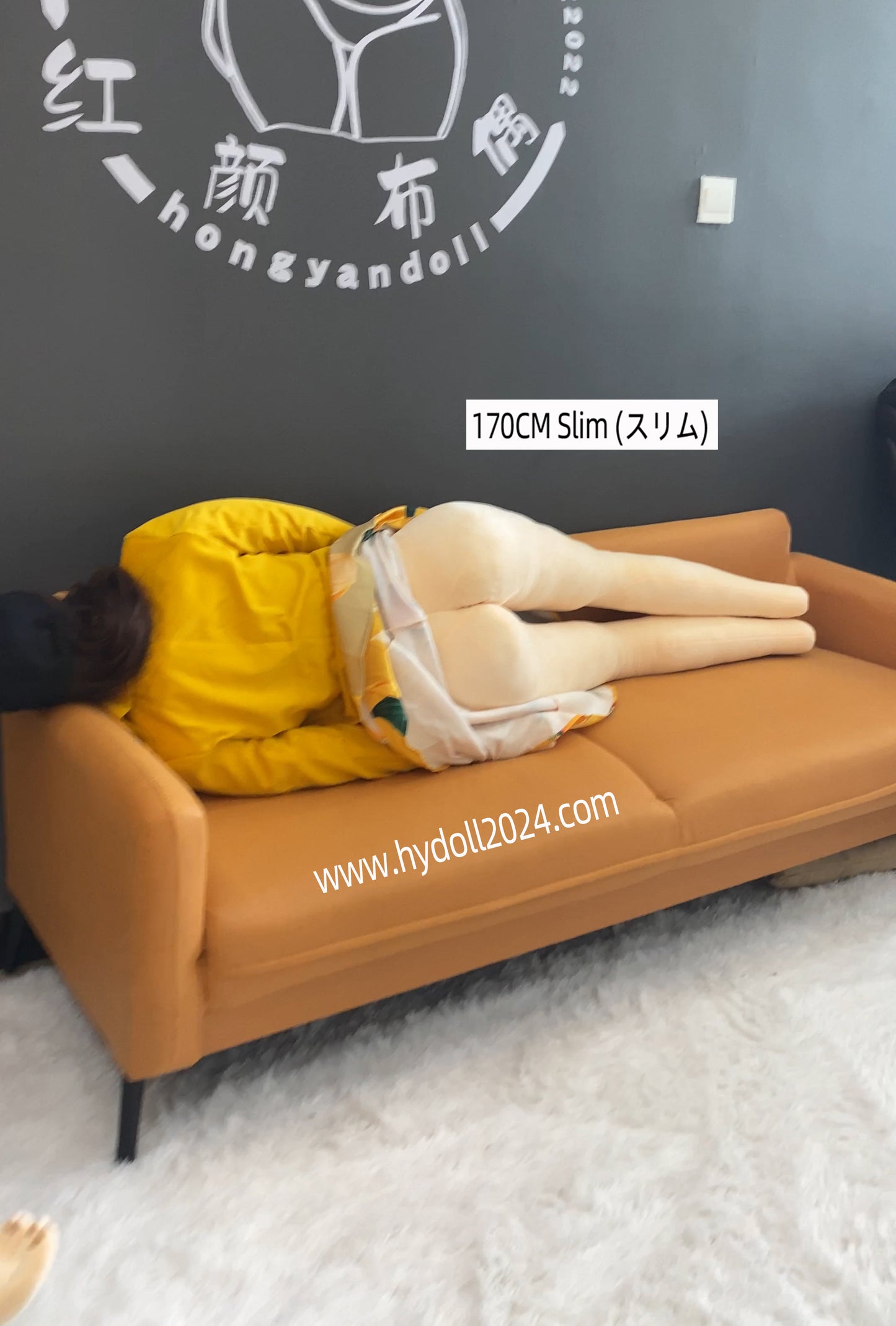Poupée d'amour mince de 170 cm
