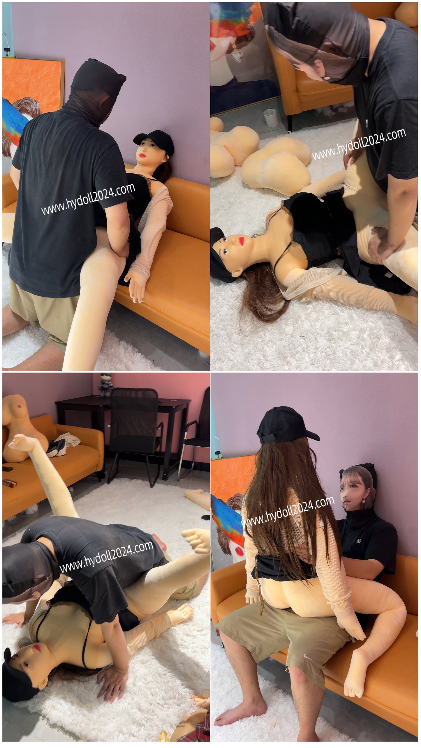 Poupée d'amour potelée de 160 cm