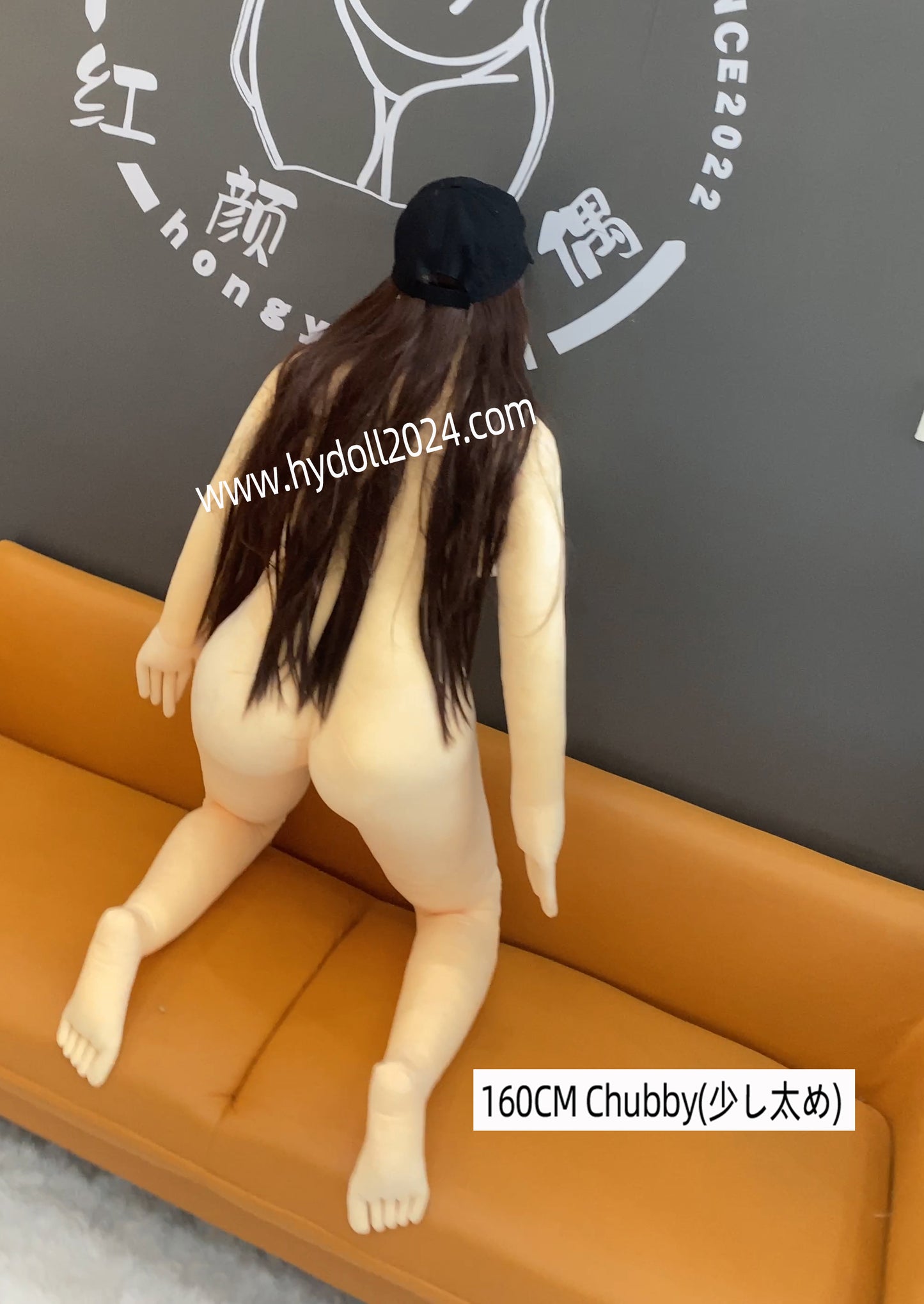 Poupée d'amour potelée de 160 cm