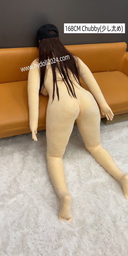 Poupée d'amour potelée de 168 cm