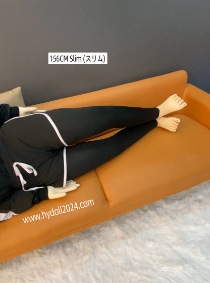 Poupée d'amour mince de 156 cm