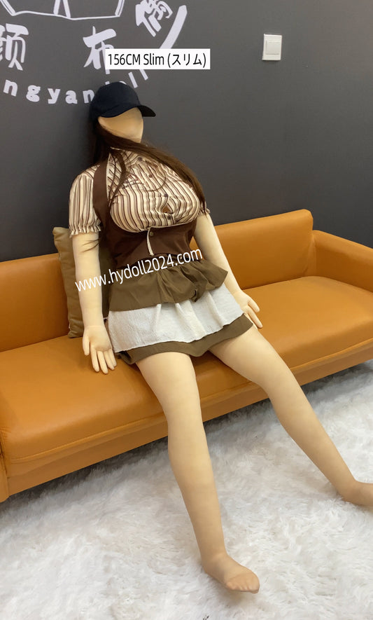 Poupée d'amour mince de 156 cm
