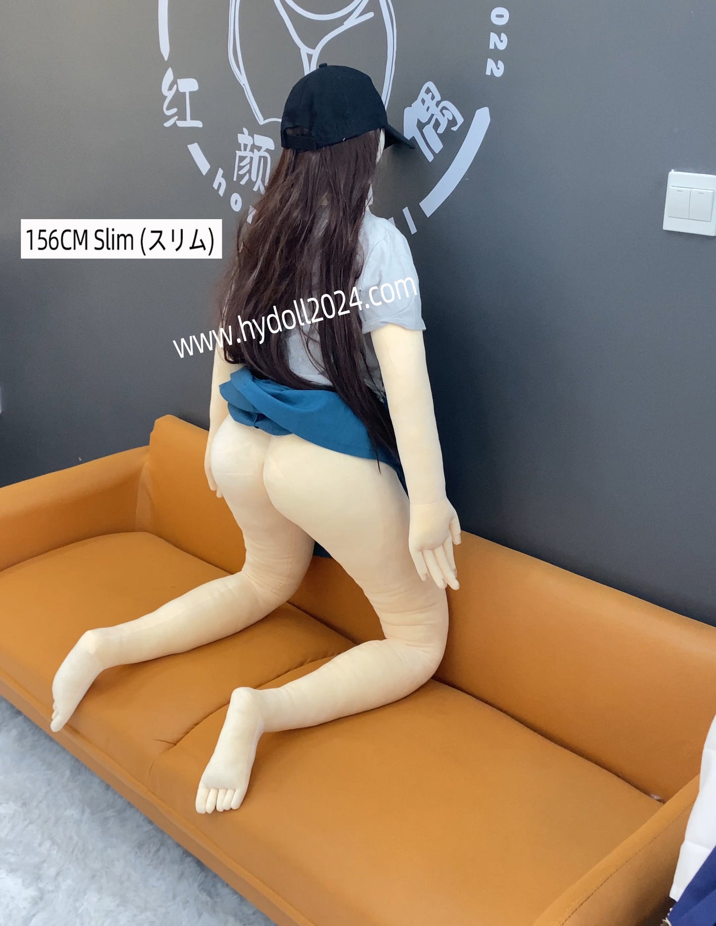 Poupée d'amour mince de 156 cm