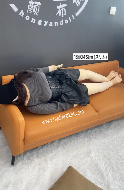 Poupée d'amour mince de 156 cm