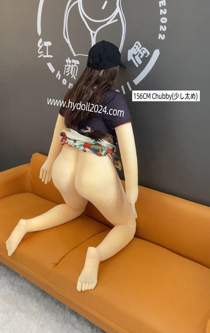 Poupée d'amour potelée de 156 cm