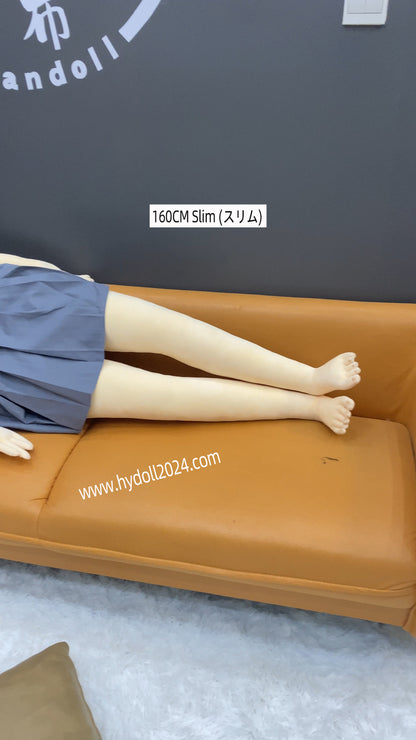 Poupée d'amour en tissu mince de 160 cm