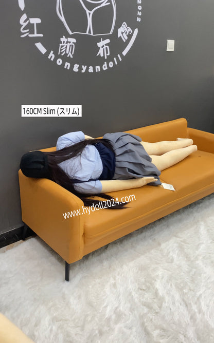 Poupée d'amour en tissu mince de 160 cm