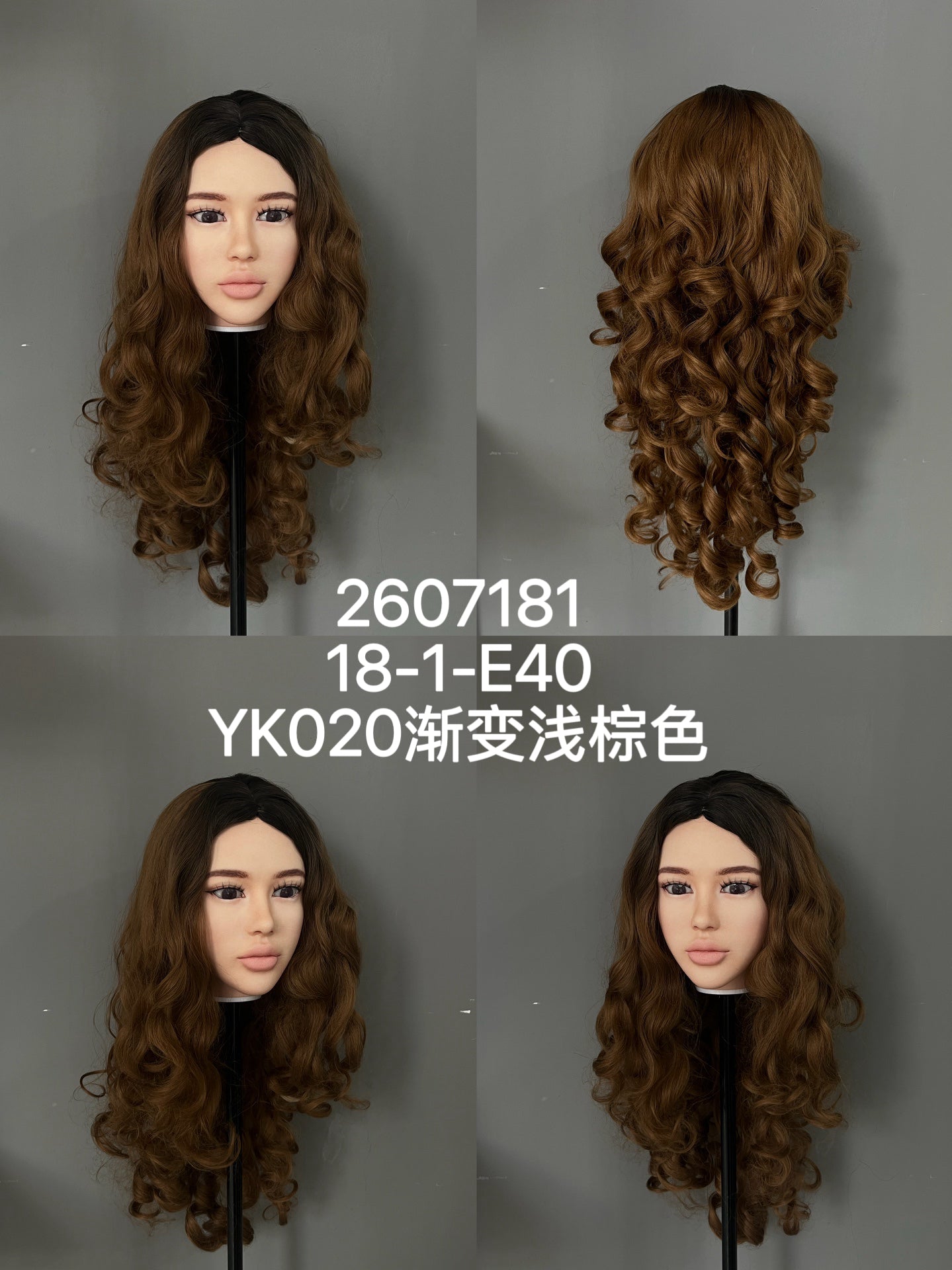 HYDOLL Realistic Doll Head – Choose Your Favorite Style