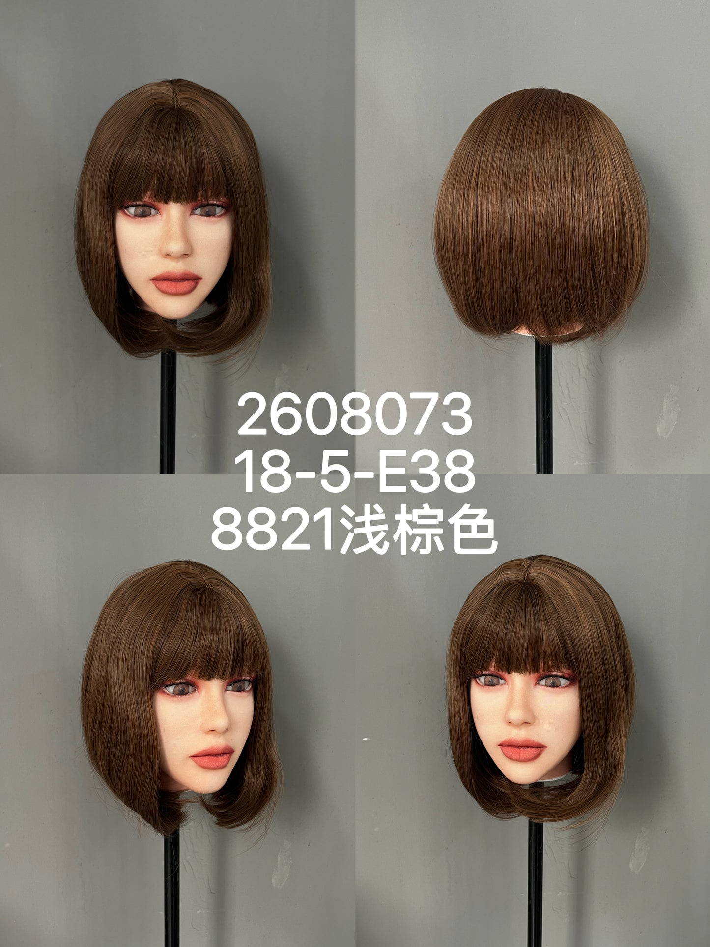 HYDOLL Realistic Doll Head – Choose Your Favorite Style – Part 2