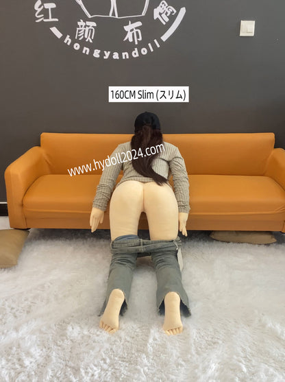 Poupée d'amour en tissu mince de 160 cm