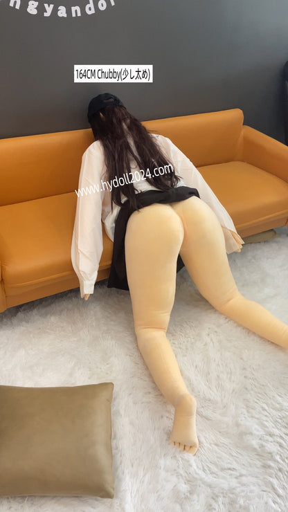Poupée d'amour potelée de 164 cm