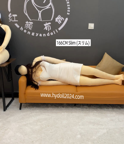 Poupée d'amour mince de 166 cm