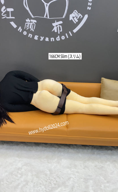Poupée d'amour mince de 166 cm