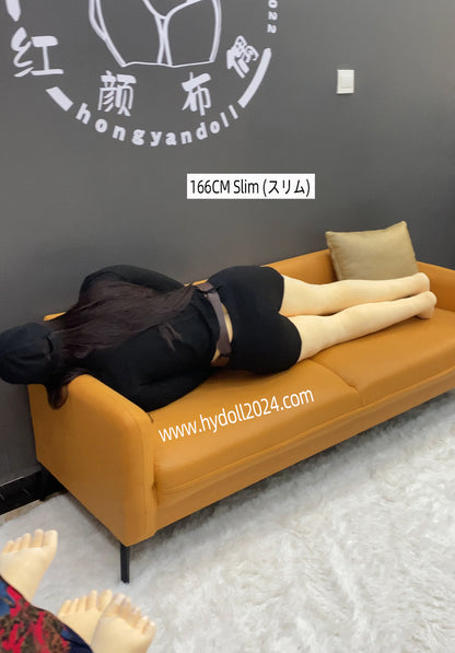 Poupée d'amour mince de 166 cm