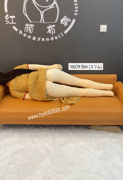 Poupée d'amour mince de 166 cm