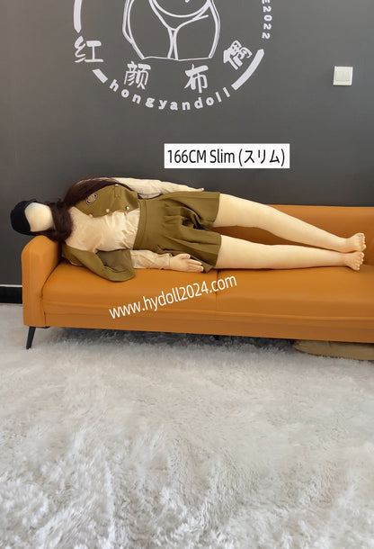 Poupée d'amour mince de 166 cm