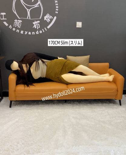 Poupée d'amour mince de 170 cm