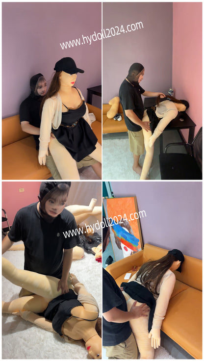Poupée d'amour mince de 156 cm